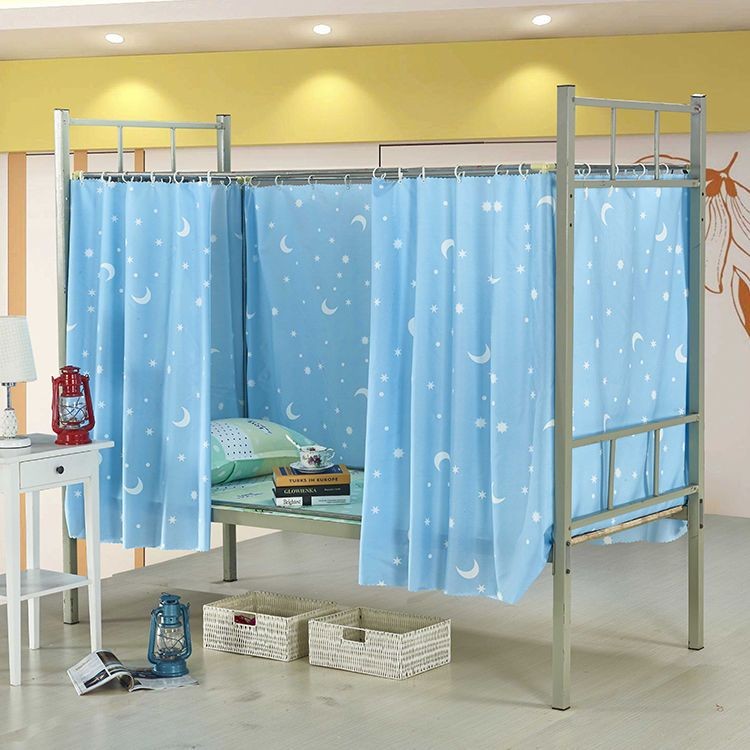 床帘大学生宿舍寝室单人床上下铺床帘透气款半遮光床围男女生帘子Bed curtain, college dormitory, single bed bunk bed, bunk bed20250604