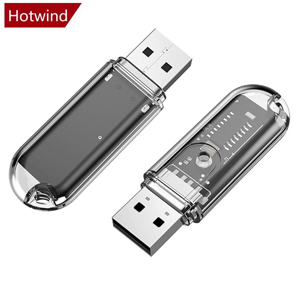 HTT รถบลูทูธ 5.3 ตัวรับสัญญาณ USB แฮนด์ฟรี Call Power Car Kit อัตโนมัติสเตอริโออะแดปเตอร์เสียงไร้สายวิทยุ FM
