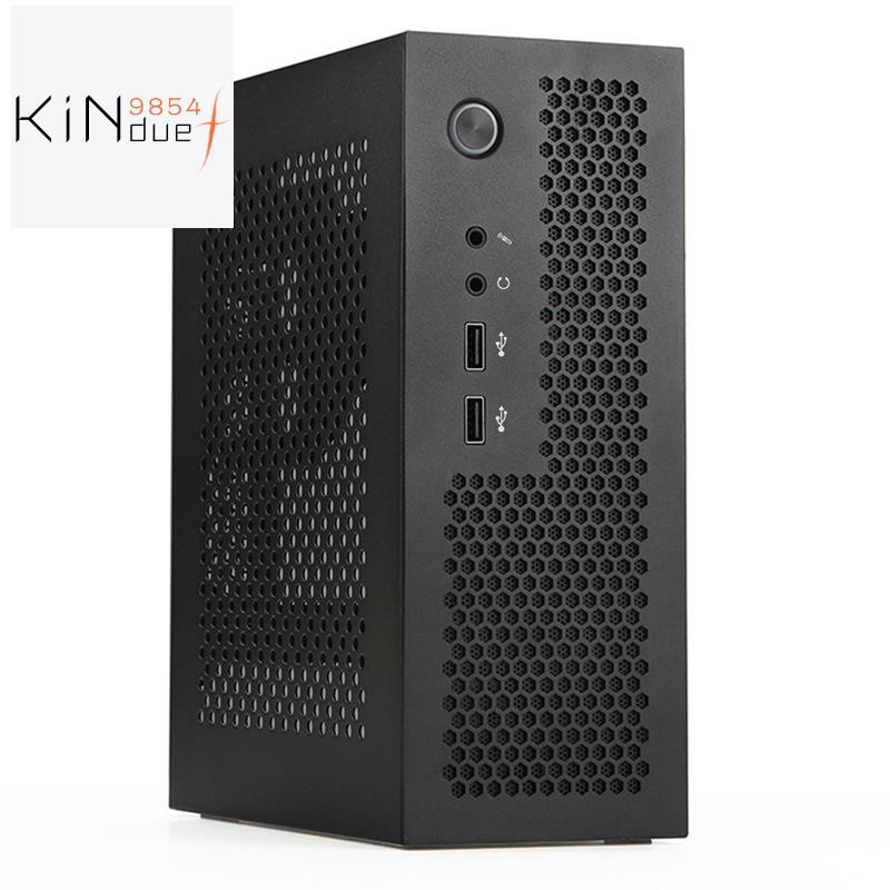 A09 HTPC เคสคอมพิวเตอร์ Mini ITX Gaming PC แชสซีเดสก์ท็อปแชสซี USB2.0 เคสคอมพิวเตอร์ เคสคอมพิวเตอร์ท
