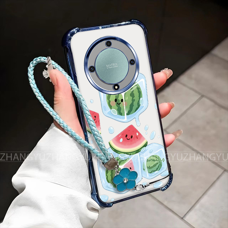 เคส Honor X9A X9B X9C SMART 5G สําหรับใหม่ซิลิโคนสี่มุมป้องกันการตก XIGUA