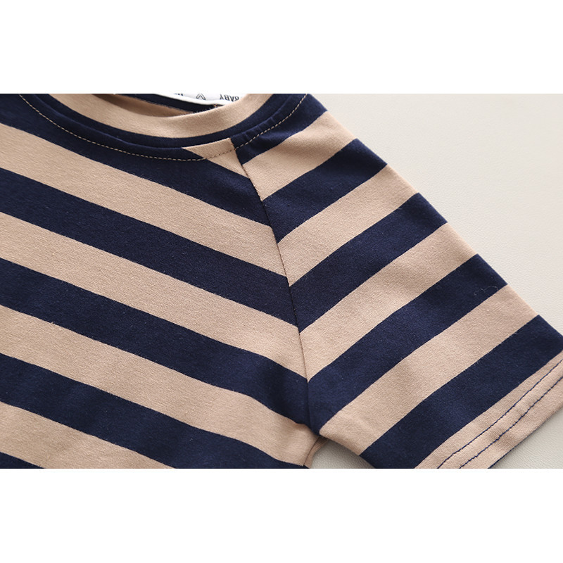 ชุดไทยเด็กชายชุดเสื้อยืดเด็กผู้ชายชุดเซตเด็กผู้ชายเสื้อยืดเด็กผู้ชายเสื้อผ้าเด็กผู้ชาย 2 ขวบ - รูปที่ 3