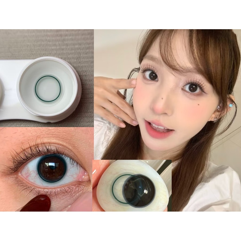(2025.มิถุนายน17th)XLVHUAN Series,FLLYCON ยี่ห้อ ,14.00mm,(เกรด 0-8.00), คอนแทคเลนส์ 6 เดือนใช้(สีเข