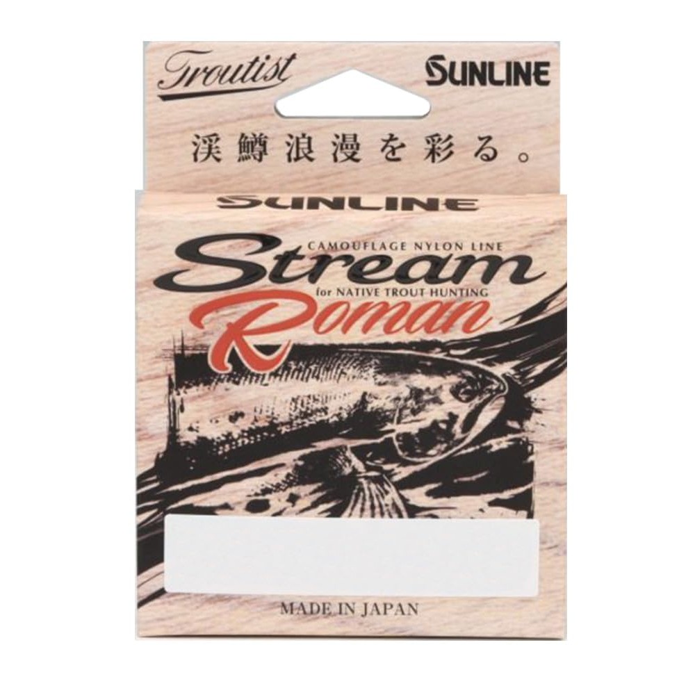 SUNLINE Troutist Stream Roman 150m 6lb  
SUNLINE Troutist Stream Roman 150m 4lb  
SUNLINE Troutist S