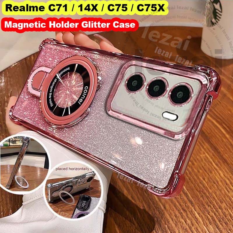เคสแวววาว Realme C75 C75X C75 X 14X C71 C 71 เคสRealmeC75 RealmeC75X Realme14X RealmeC71เคส พร้อมที่