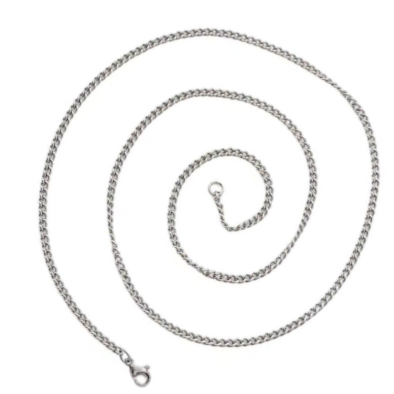 BTF Minimalist 3 มม.สร้อยคอไทเทเนียมสําหรับชายภูมิแพ้ทนทุกวันสวมใส่