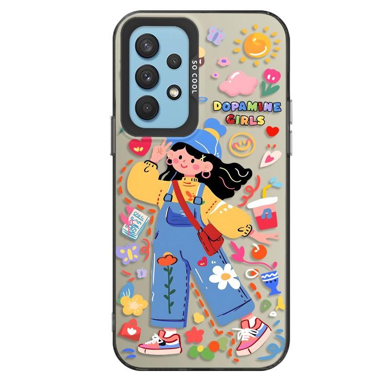 HP เคสโทรศัพท์สําหรับ Samsung Galaxy A35 A34 A33 A32 matte ที่อยู่อาศัย DROP-proof SM-A356 ป้องกันลา