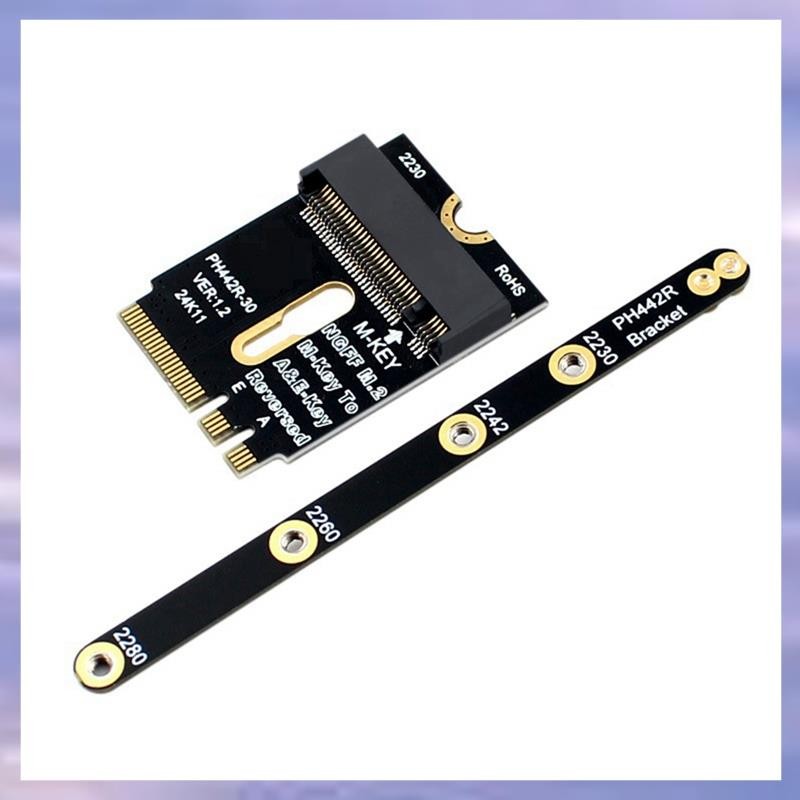 M.2 อะแดปเตอร์ WiFi M.2 WiFi ถึง Nvme SSD อะแดปเตอร์ PCIe4.0 ถึง M2 NGFF คีย์ A + E การ์ด WiFi Raise