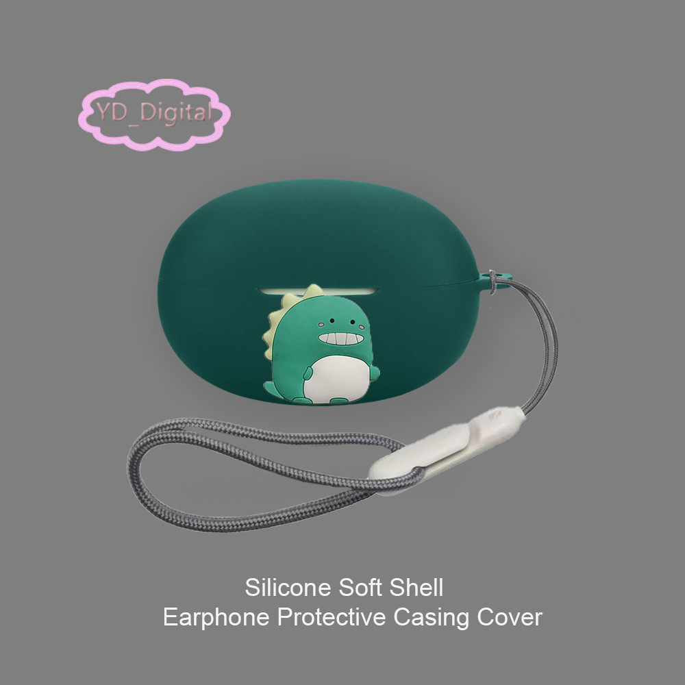 สําหรับ UGREEN ClipBuds Pro Case ตัดหูฟังซิลิโคนฝาครอบหูฟังฝาครอบป้องกันป้องกันฝุ่นชุดหูฟังผิวสายคล้องมืออุปกรณ์เสริม