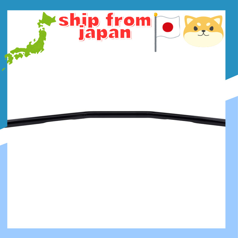 Kijima Motorcycle Parts Drag Bar with Dimple 15° W760 H0 R110 L190mm Black Harley HD-04018