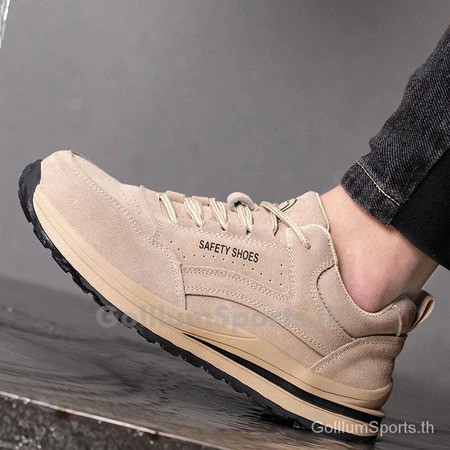 Safety shoes รองเท้าเซฟตี้ หนังแท้ หัวเหล็ก ระบายอากาศดี รูปที่ 2