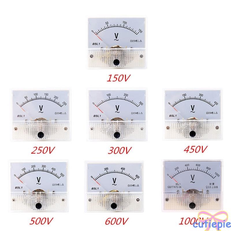 Cutie Analog Voltmeter Panel Pointer Volt Volt Volt Volt Volt Volt Volt Volt Volt Volt Voltage Meter