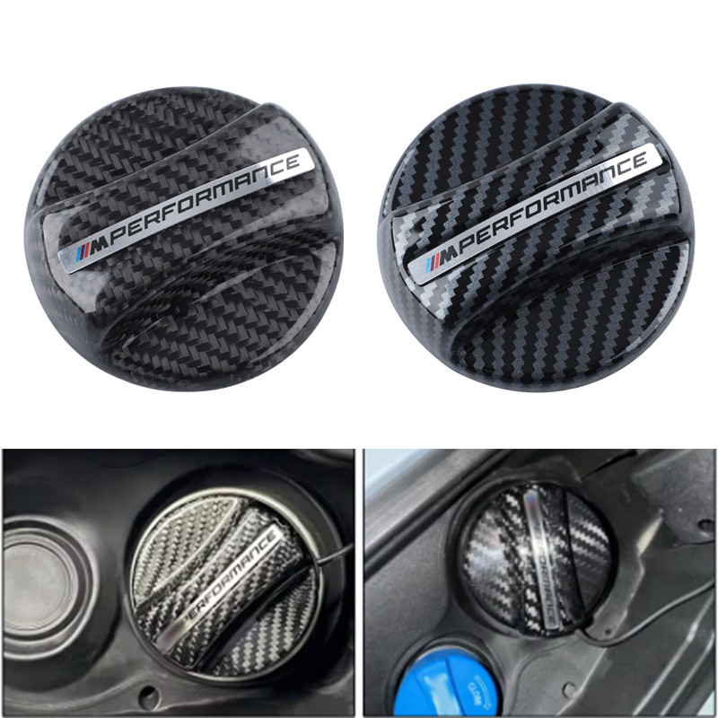 คาร์บอนไฟเบอร์ฝาครอบถังน้ํามันเชื้อเพลิง Air Cap Trim สําหรับ BMW G80 G06 G07 G42 G14 G15 G16 F82 F20 F21 F83 M2 M3 M4 M5 M8 F95 F96 E90