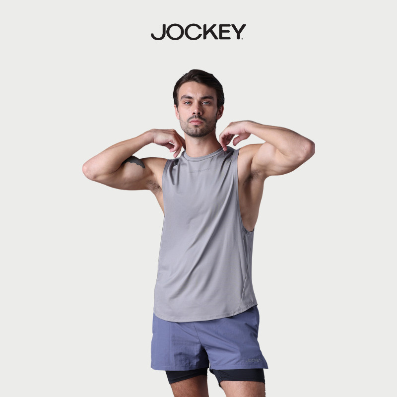 SKWORLD เสื้อกล้ามกีฬาผู้ชาย Regular - Jockey - J1371 ดีไซน์โพลีเอสเตอร์ 100%