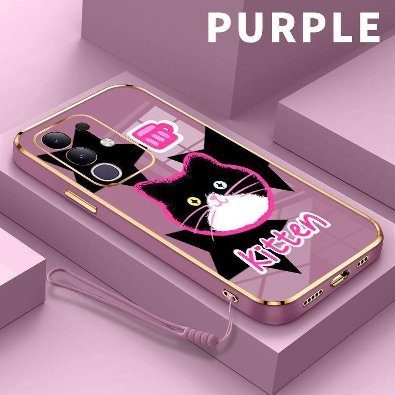 Softcase สําหรับ Vivo T4X S1 Prime Pro S10e S12 S16 S16e S17 S17t S18 T1 5G T1x 4G T2 T3 U20 X9i Z5i