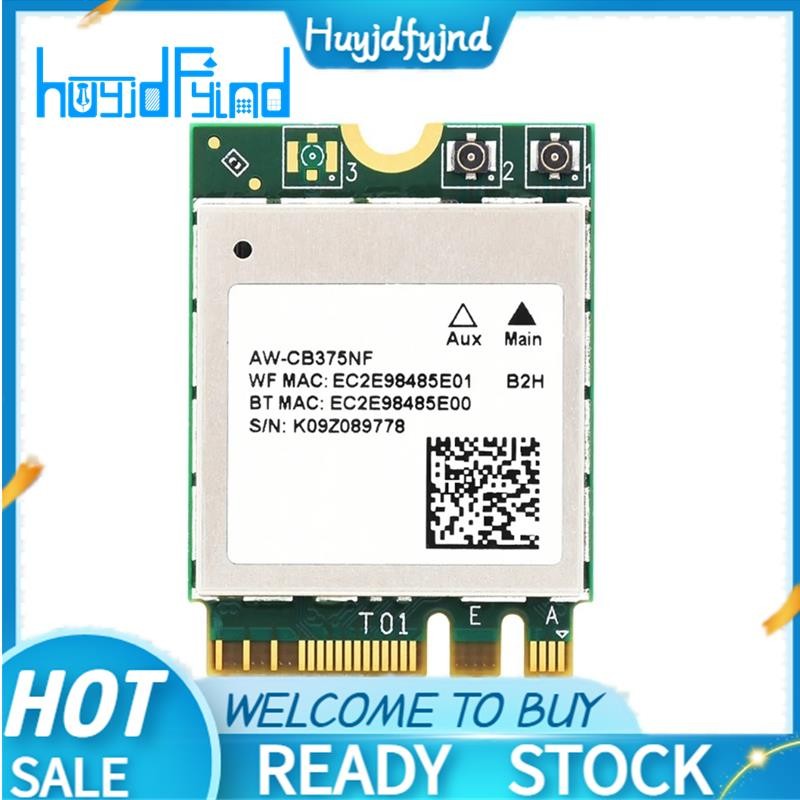 AW-CB375NF การ์ดเครือข่ายไร้สายดูอัลแบนด์,2.4G/5GHz Dual-Band WiFi Card,RTL8822CE-CG Core,Bluetooth5.0,รองรับBL NX ติดตั้งง่ายใช้งานง่าย