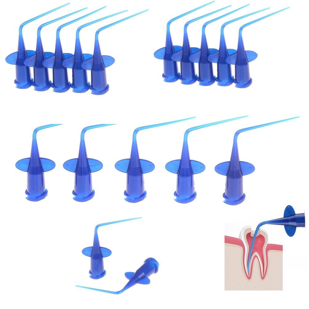 Dental Disposable Rinse Tips Teeth Whitening Flexible Irrigation Tip Dental Materials