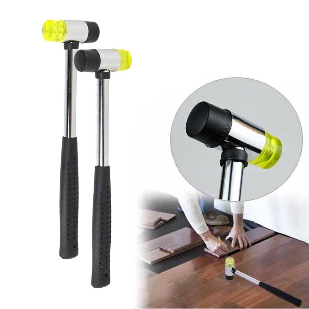 (ต้นฉบับ 100%) Taffware Mini Double Face Rubber Hammer Mallet - YA-30
