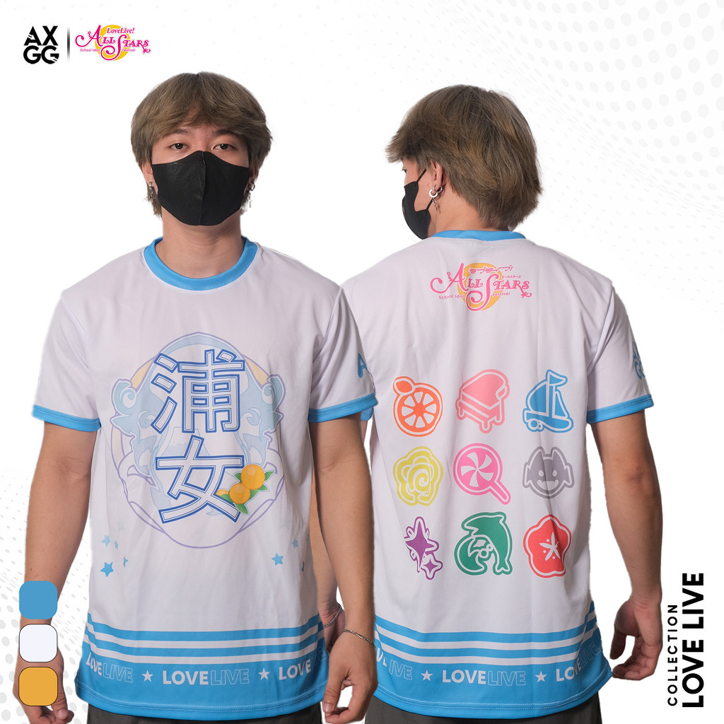 Axgg Love Live as - เสื้อ Aqours
