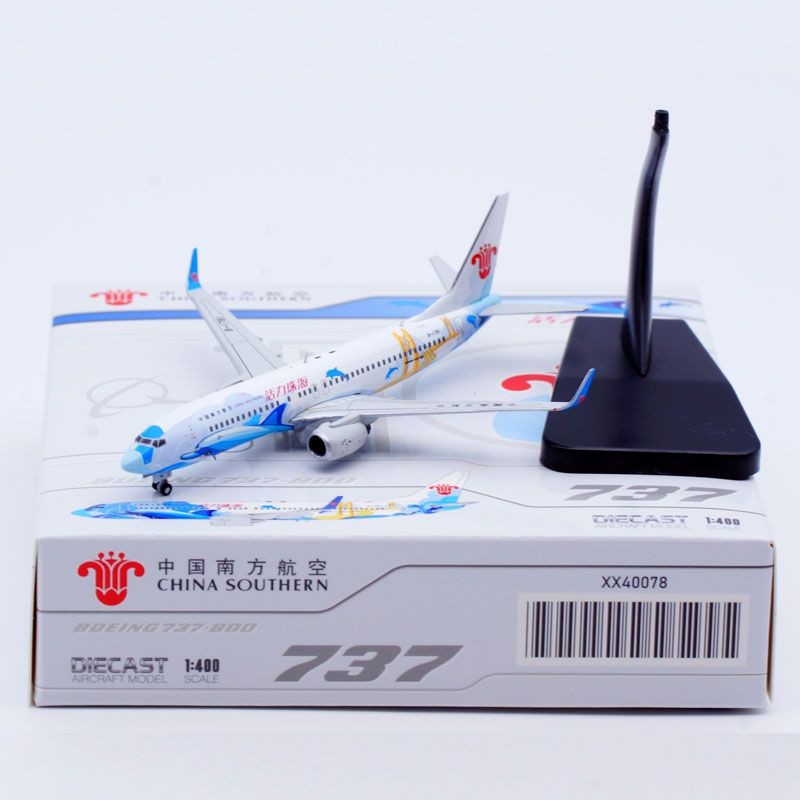 1: 400 Jcwings Alloy Airliner รุ่น China Southern Airlines B737-800 B-1781