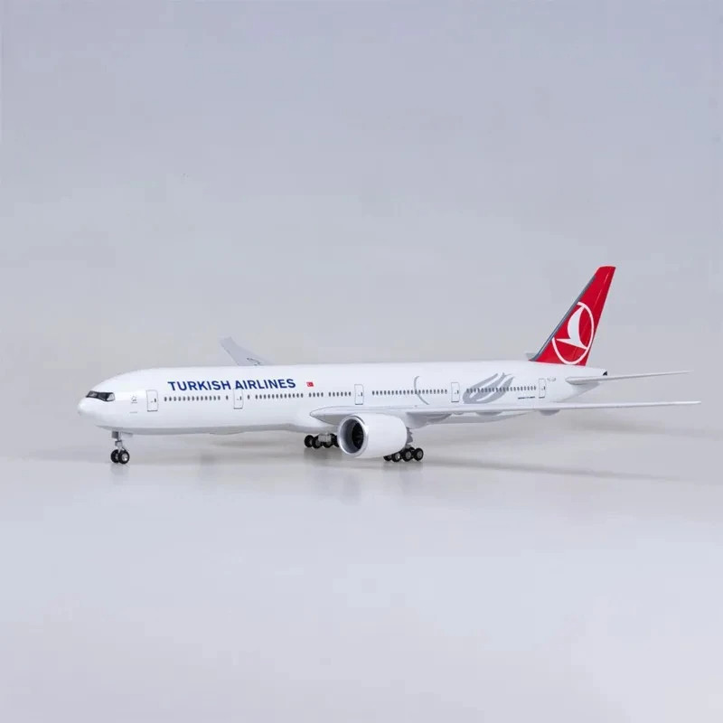 Koleksi Kapal Terbang Diecast Peสวัสดิ์ 47 ซม.1:157 Airlines Boe B777 พร้อมแบบจําลองล้อ