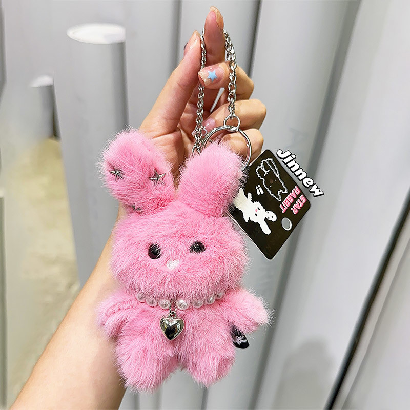 【พร้อมส่ง】กระต่าย พวงกุญแจ Rabbit Keychain ของขวัญฮาๆ ตุ๊กตากวนๆ จี้ตุ๊กตาตกแต่งเหมาะสำหรับเป็นของขวัญวันเกิด
