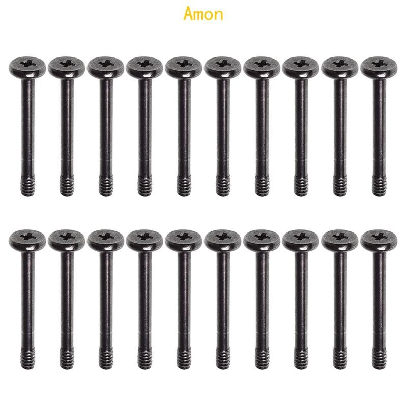 Amon 20pcs 6 -32x30 มม.ยาว Phillips แบนสําหรับหัวสกรูสําหรับ PC สําหรับกรณีการ์ดวิดีโอ Cooler หม้อน้