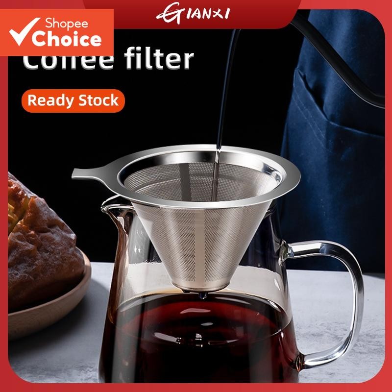 Gianxi 【พร้อมส่ง】กระดาษกรองกาแฟ แบบหนาแน่นพิเศษ