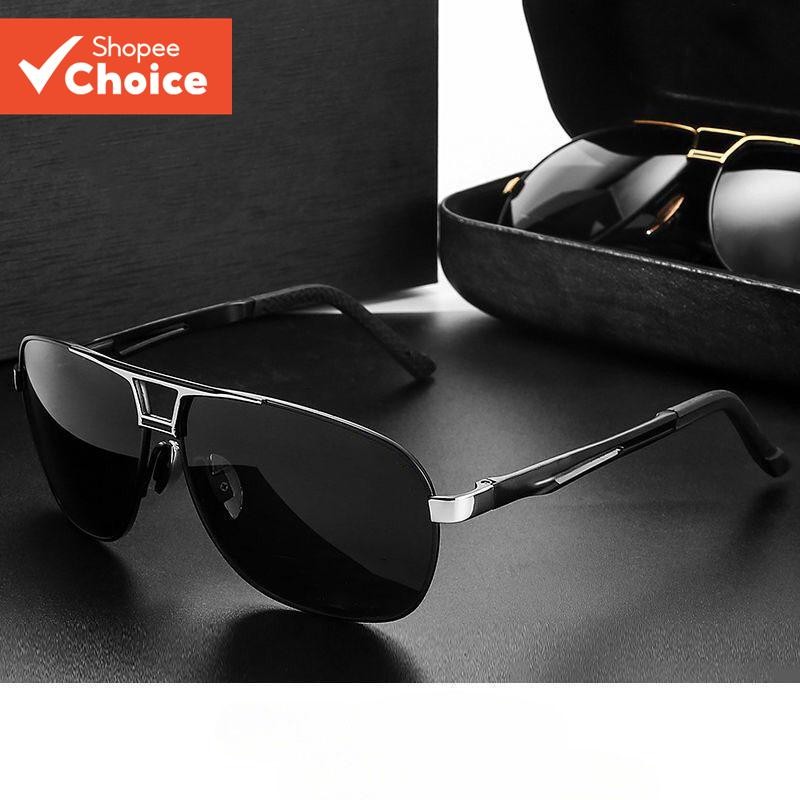 ​2025 แว่นกันแดดโพลาไรซ์ Retro Aviator ชิลด์ป้องกันรังสียูวีสําหรับการขับขี่, ตกปลาและกลางแจ้ง