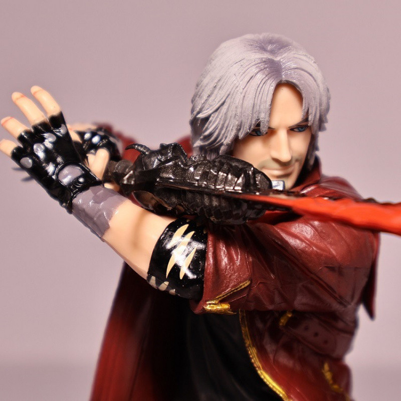 โมเดลตัวละครเกม Devil May Cry 5 ARTFX J Devil May Cry Dante Nero ของตกแต่งของขวัญ