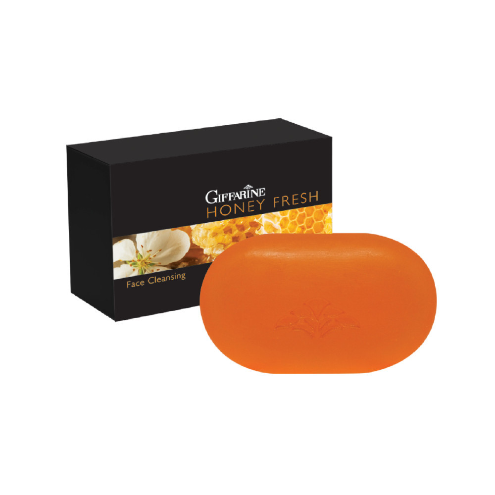 แท้ถูกชัวร์สบู่*ก้อน*น้ำผึ้ง ล้างหน้า ฮันนี่ เฟรช 84015 Honey Fresh