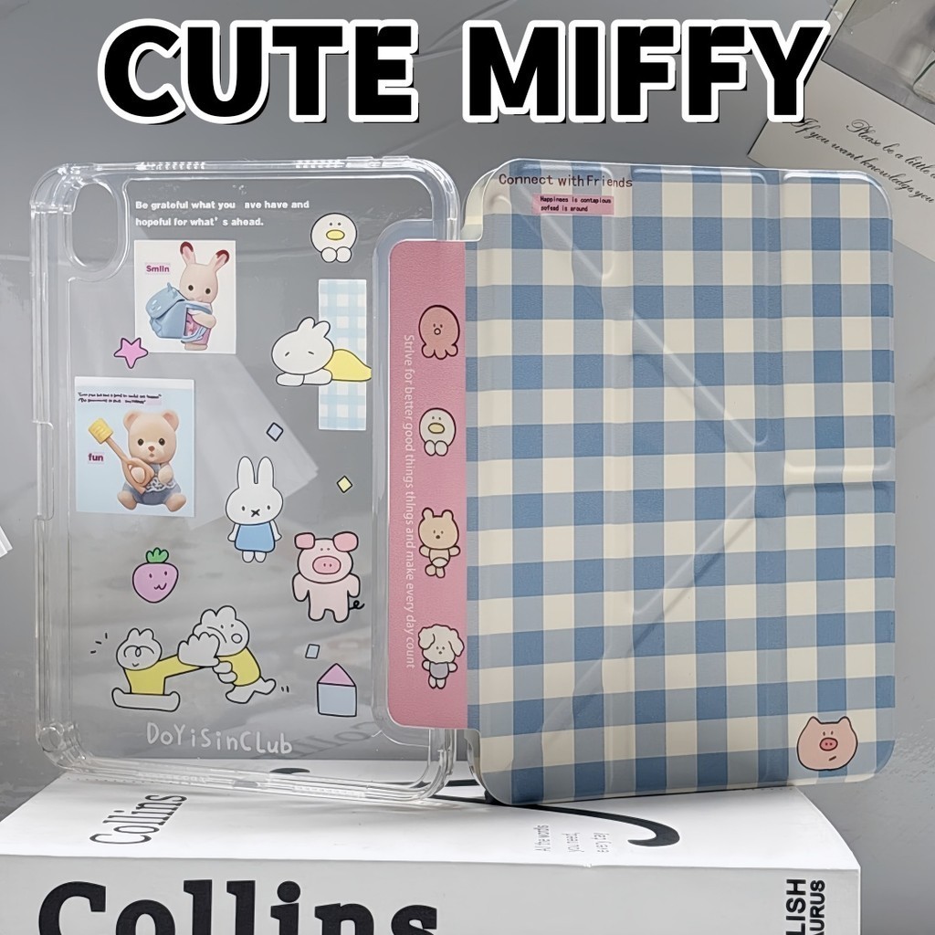 iPad เคส Y สำหรับ Gen7/8/9 10.2 Gen10/11 A16 Air4/5/6/7 10.9 Pro11 2022/2024 mini6/7