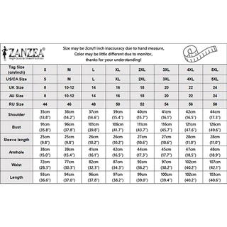 ZANZEA ชุดเดรสสตรีปกเกาหลีจีบวันหยุด