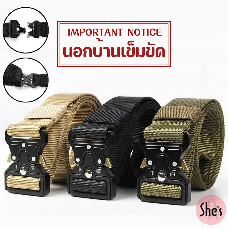 วินเทจ เข็มขัดผ้าใบยุทธวิธีสําหรับ เร็ว ปล่อย เหมาะสำหรับกางเกงทำงาน ชายและหญิง เข็มขัดกลางแจ้ง