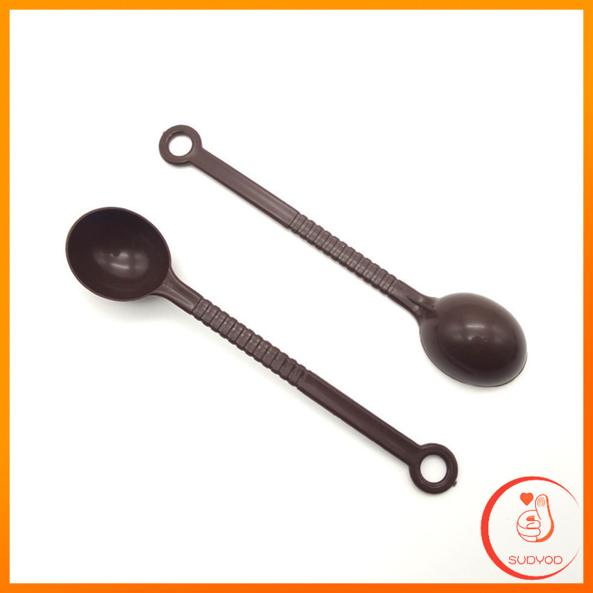 Sudyod ช้อนตักกาแฟ ขนาด 10 กรัม  ตักผงผลไม้ ช้อนตวงพิเศษ แบบสีทึบ  Plastic measuring spoon - รูปที่ 6