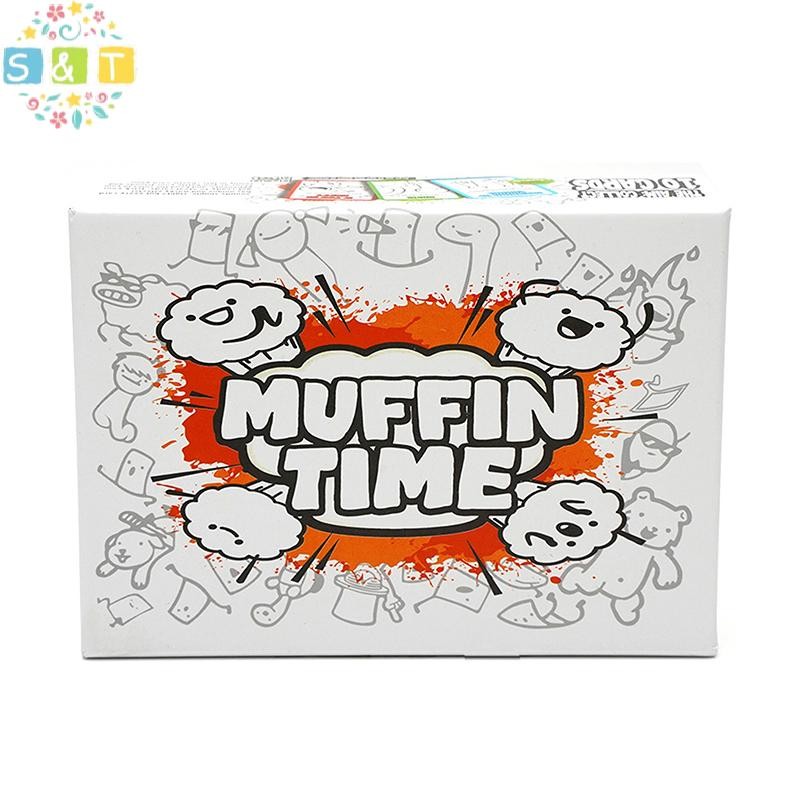 [S&T] 200 ชิ้น Muffin Time A สุ่มมากการ์ดเกมปาร์ตี้การ์ดที่ไม่ซ้ํากัน Quick To Play เหมาะสําหรับผู้เ