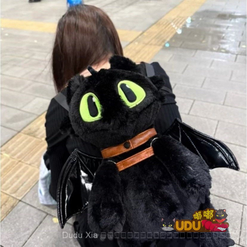 การจัดส่งที่รวดเร็ว กระเป๋าผ้าขนฟูไร้ฟันจากอนิเมะ ‘วิธีฝึกมังกร’ ของขวัญสำหรับเพื่อนที่มีมูลค่าสูงสำหรับกิจกรรมกลางแจ้ง