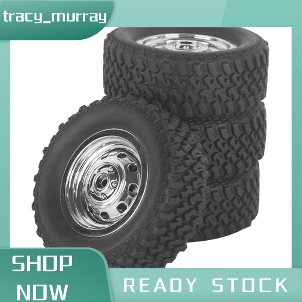 tracy_murray 4 ชิ้น 60 มม.ยางล้อสําหรับ LDRC LD1297 LD1299 RC รถอะไหล่อัพเกรดอุปกรณ์เสริม