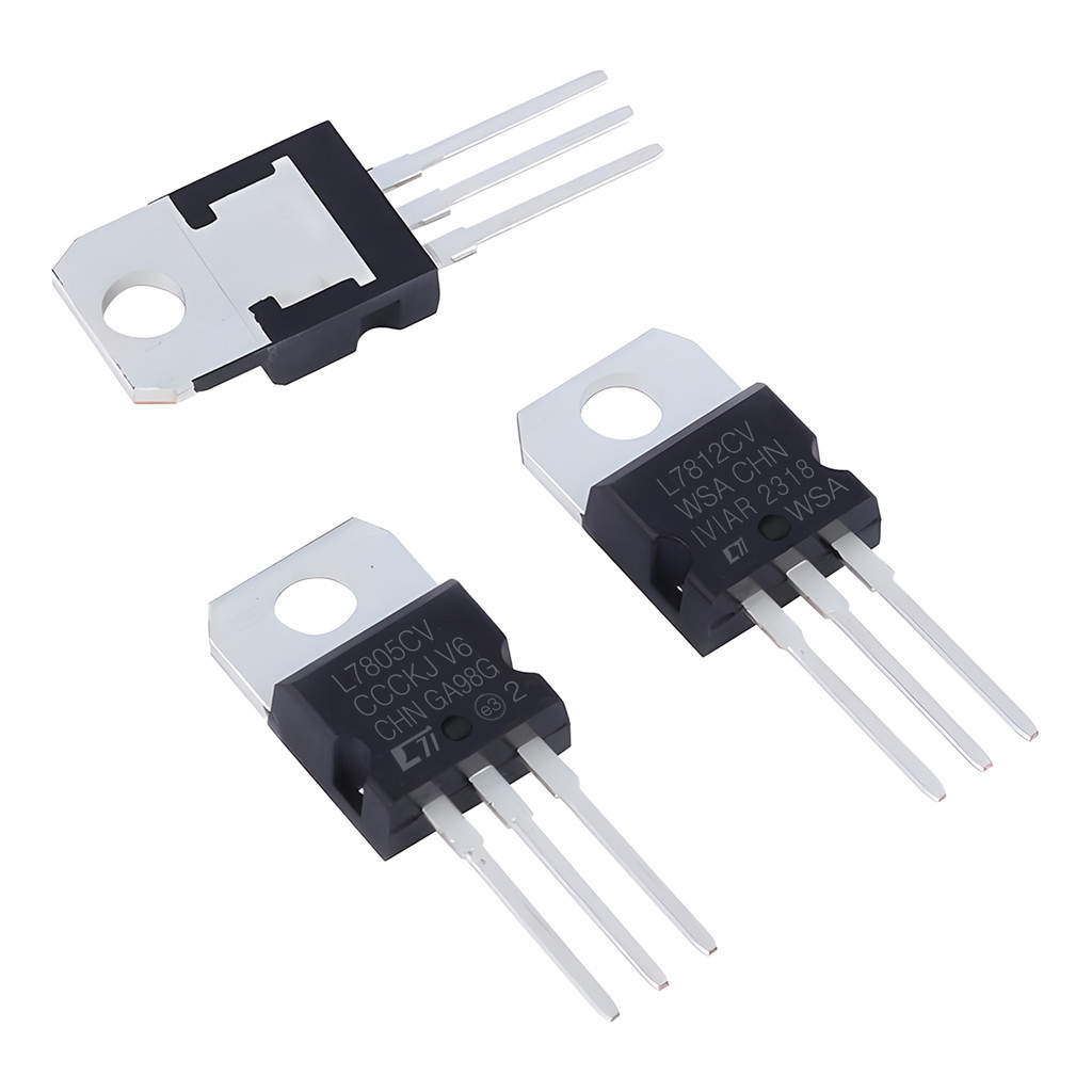 10pcs L7805 L7809 7905 L7812CV 7912 แรงดันไฟฟ้า IC ICs 5V 1.5A LDO REG TO-220 LM317 แรงดันไฟฟ้า IC