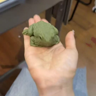 MELODYGOODS1FJ Frog SimulationToy, Sticky Soft Frog Squeeze, ตลกคางคกความเครียดบรรเทาของเล่น Tricky ของเล่น