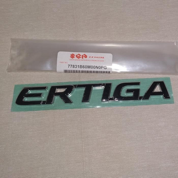 77831B60M00N0PG Ertiga Chrome Emblem ราคา 1 ชิ้น