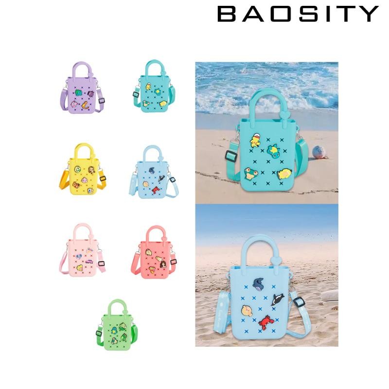 [Baosity] Beach Hole Bag กระเป๋าโท้ทอเนกประสงค์มีสไตล์ Creative Crossbody Bag กระเป๋าสะพายกระเป๋าถือผู้หญิงสําหรับ Boat Tours Party Shopping Dating