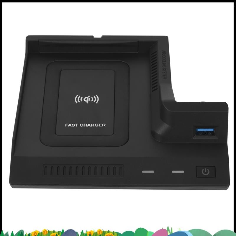 Super 15W Wireless Charger เครื่องชาร์จโทรศัพท์สําหรับ W205 C43 C63 GLC 43 GLC X253 C Class GLC