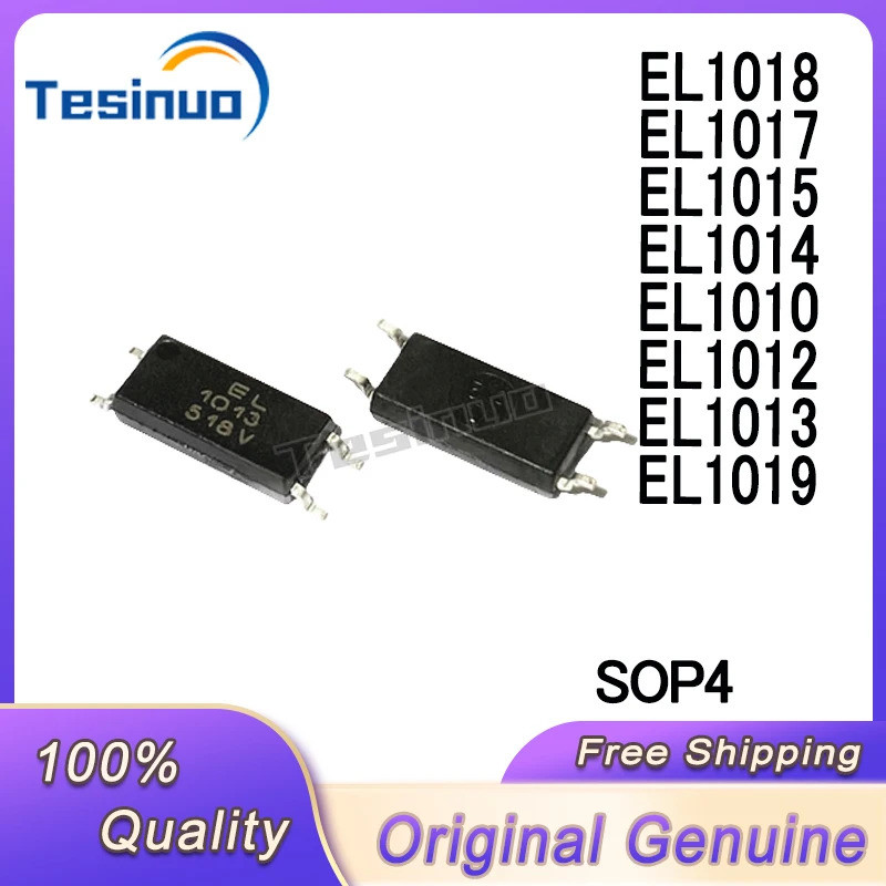 1-5PCS EL1010 EL1012 EL1013 EL1014 EL1017 EL1018 EL1019 SOP4 photocoupler ชิปในสต็อก