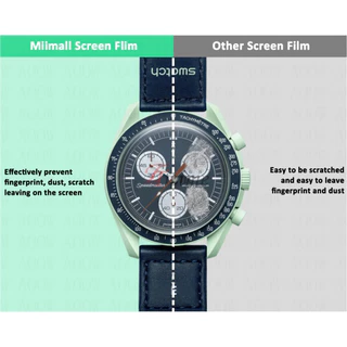 ฟิล์มไฮโดรเจล TPU แบบนิ่ม ป้องกันรอยขีดข่วน สําหรับ MoonSwatch S-watch 2 5 10 20 ชิ้น