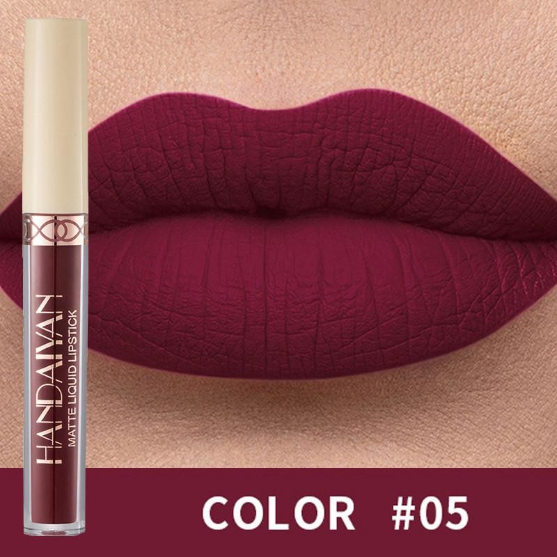 Am-azHandaiyan 12 Colours Matte Liquid Lipsticks – กันน้ํา, Non-Stick, Long-Wearing ราคา ถูกที่สุด ดีลบีเคเค
