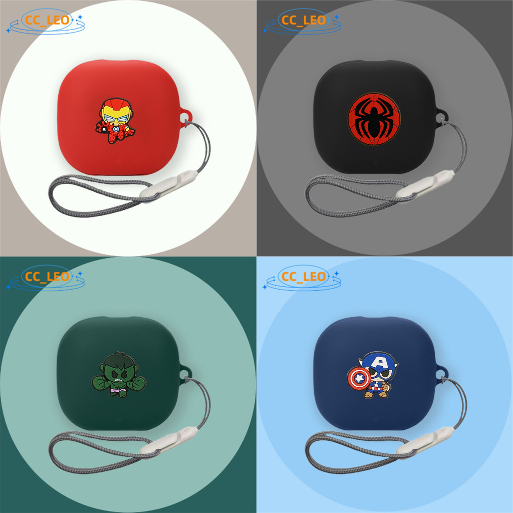 For Anker Soundcore Liberty 5 Case Soundcore Liberty 5 ANC Creative Cartoon Silicone One-piece Soft 