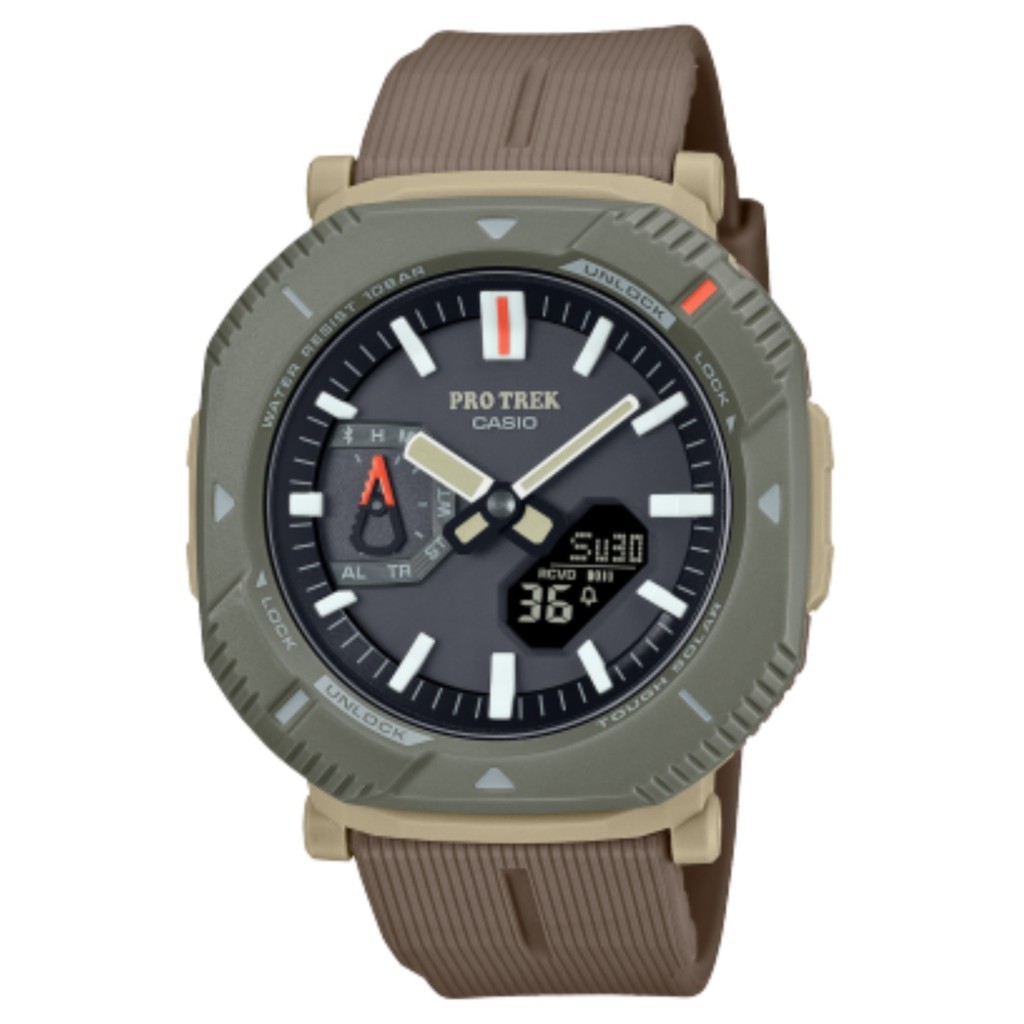 JDM WATCH ★ Casio Protrek PRJ-B001-5JF นาฬิกาข้อมือชาย ระบบควอทซ์-พลังงานแสงอาทิตย์ กันน้ำ 100 เมตร 