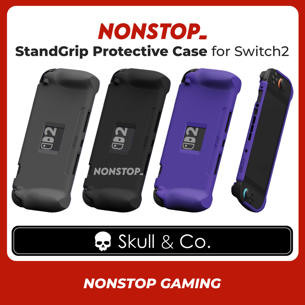 Savage Raven โดย Skull & Co StandGrip สําหรับ Nintendo Switch 2