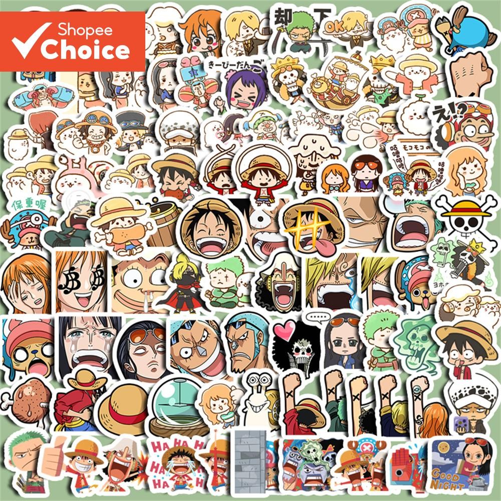 น่ารัก Pirate King สติกเกอร์ 100 ชิ้น Diy คอมพิวเตอร์ Washi Scrapbooking สติ๊กเกอร์กันน้ํานักเรียนเครื่องเขียนศิลปะหัตถกรรม