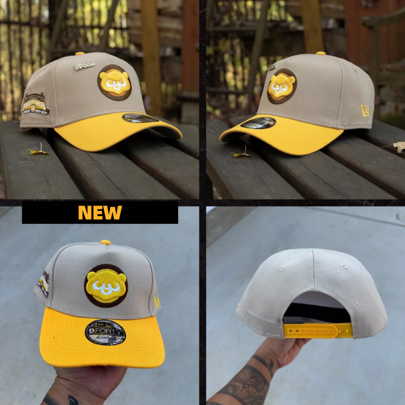 ใหม่/ERA 9FORTY CHICAGO CUBS WRIGLEY FIELD TWO TONE GREY [คลังสินค้าพร้อม] ปรับผู้ชายและผู้หญิงแนวโน